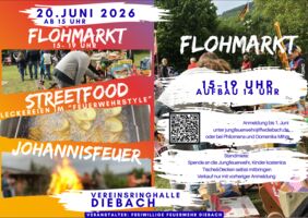 Flohmarkt/Streedfood/Johannisfeuer