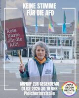 Keine Stimme für die AFD