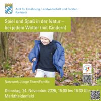 Spiel & Spaß in der Natur - Bei jedem Wetter!