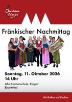 Fränkischer Nachmittag mir Ouwä lings