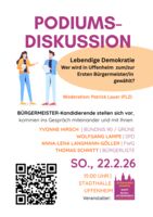 Podiumsdiskussion 