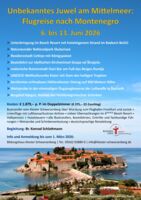 Studienreise Montenegro