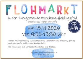 Hallenflohmarkt in der TGW-Heidingsfeld