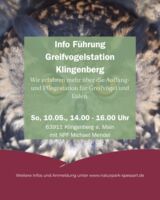 Info Führung Greifvogelstation Klingenberg