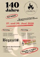 140 Jahre Freiwillige Feuerwehr Löhrieth