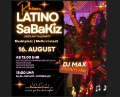 Rhöner LATINO SaBaKiz bringt lateinamerikanisches Flair nach Mellrichstadt