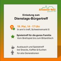 Dienstags-Bürgertreff