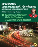 OV Versbach: Gerechtere Mobilität für Würzburg
