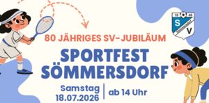Sportfest SV Sömmersdorf