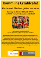 Erzählcafé: Kirche und Glaube früher und heute