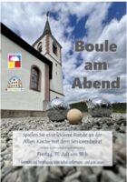 Boule am Abend