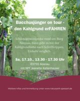 Bacchusjünger on tour - den Kahlgrund erFAHREN