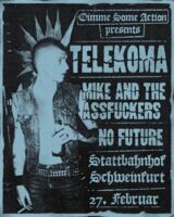 Telekoma - support: Mike & The Assfuckers + Nofuture