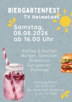Biergartenfest an der TV Halle in Helmstadt