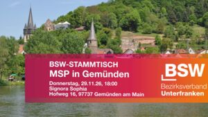 Gemünden: BSW Main-Spessart Treffen
