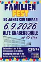 Familienfest: 80 Jahre CSU Rimpar