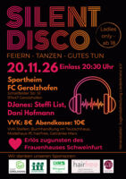Silent Disco in Gerolzhofen: Tanzen für den guten Zweck