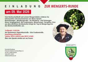 Wengerts-Runde mit dem Reichsschultheiß in Gochsheim