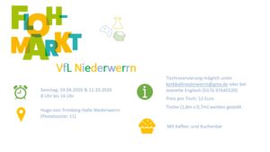 Frühjahrsflohmarkt VfL Niederwerrn