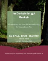 Im Dunkeln ist gut Munkeln