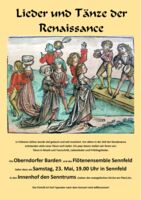 Ein gar lustig Tanzerey - Lieder und Tänze der renaissance