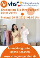 Workshop: Entdecken Sie Ihre Farben!