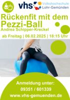 Rückenfit mit dem Pezzi-Ball