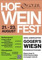 Sound City Group beim Hofweinfest in Sand am Main
