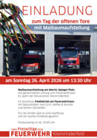 Maibaumaufstellung / Tag der offenen Tore FF Kleinrinderfeld