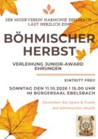 Böhmischer Herbst im Bürgersaal Ebelsbach