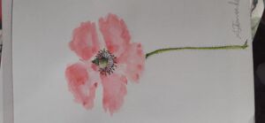 Aquarellmalerei in der Natur