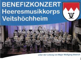Benefizkonzert -Heeresmusikkorps Veitshöchheim