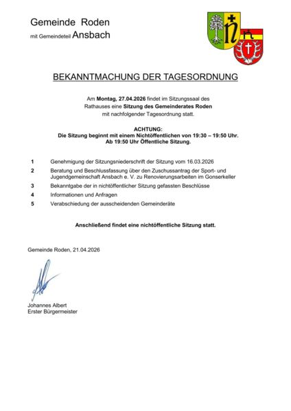 gemeinderatssitzung