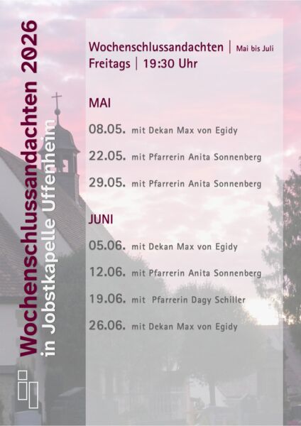wochenschlussandachten