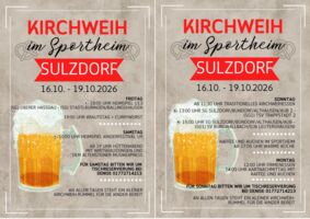 Kirchweih im Sportheim Sulzdorf