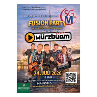 Fusion Party mit den Würzbuam