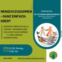 Mensch!Zusammen - ganz einfach, oder?