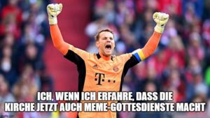 Meme-Wortgottesfeier zum Thema 