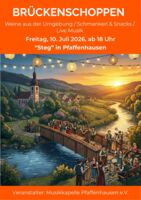 Brückenshoppen am Steg in Pfaffenhausen