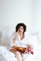 Lasagne im Bett
