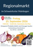 Regionalmarkt im Schweinfurter Mainbogen