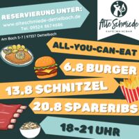 All-you-can-eat Burger