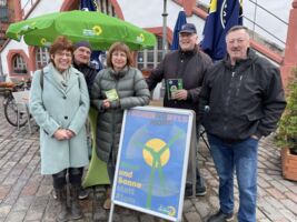 40 Jahre Reaktorkatastrophe von Tschernobyl  - Grüne erinnern mit einem Infostand