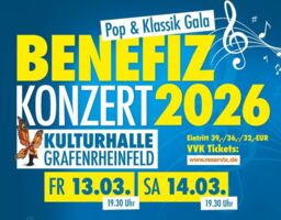 Benefiz-Konzert zu Gunsten der Station Regenbogen Uniklinik Würzburg - Pop-Klassik-Gala