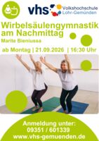 Wirbelsäulengymnastik am Nachmittag