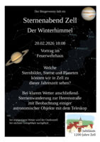 Sternenabend Zell - Der Winterhimmel