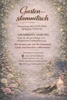 Gartenstammtisch