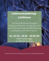 Laternenwanderung - Lichtmess