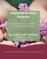 Kräuterwelt für kleine Entdecker