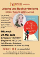Lesung mit der Autorin Valerie Jakob aus ihrem Roman 